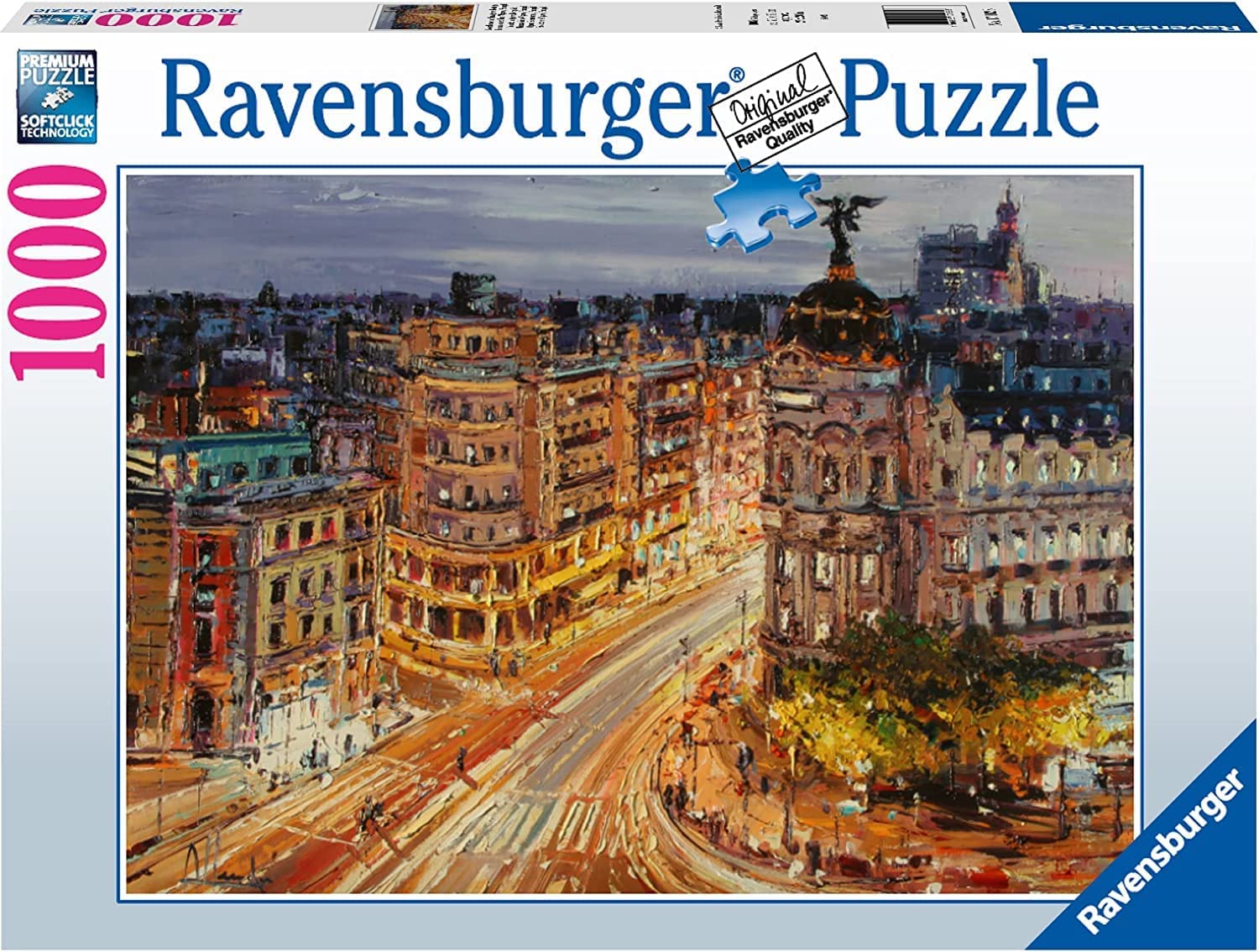 Ravensburger Gran Via, Madrid 1000 Piece Puzzle image 0